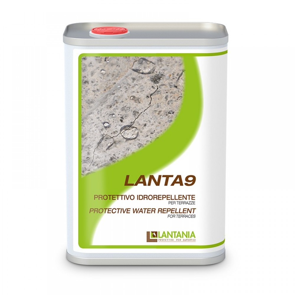 LANTA9 TERASLAR VE BETONLAR İÇİN SU İTİCİ KORUMA 1LT