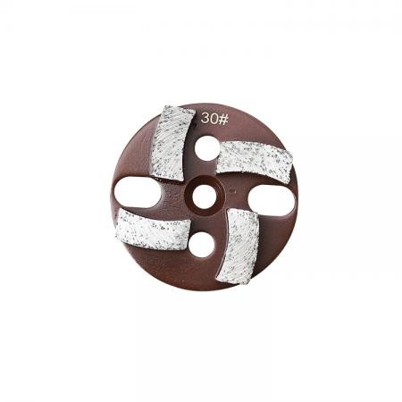 HTG METAL ELMAS 4 SEGMENT 80 MM - ORTA SERT BETON